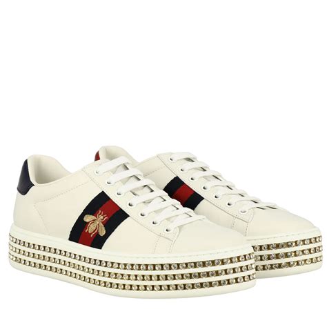 gucci sneakers strass|gucci sneakers size 8 price.